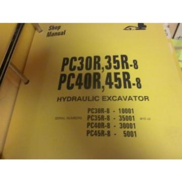 Komatsu Iceland  PC30R-8 PC35R-8 PC40R-8 PC45R-8 Hydraulic Excavator Repair Shop Manual