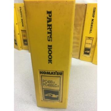 KOMATSU Iraq  PC400-3 &amp; PC400LC-3 Hydraulic Excavator Parts Book / Service Repair