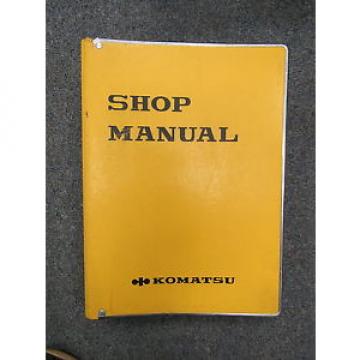 Komatsu Latvia  D355A-3 Bulldozer Shop Service Manual SEBM0195B09 1986