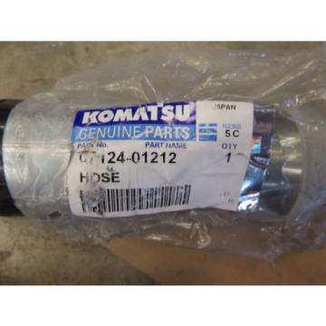 1 Liberia  NEW KOMATSU 07124-01212 HOSE ASSEMBLY NNB *** MAKE OFFER ***