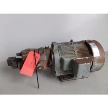 MORI India  SEIKI DAIKIN MOTOR M15A1-3-30 PUMP V15 A1R-40 MORI SEIKI SL-5 LOT#1977M