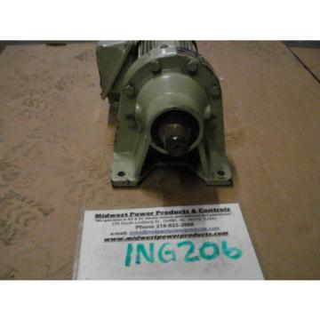 Sumitomo Cyclo gearmotor CNHMS-05-4095YC-29, 292 rpm, 29:1, 5hp, 230/460,inline