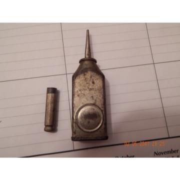 oil Lao People's Republic  can with thumb pump small oiler cushman amp; denison star oiler gunsmith tool