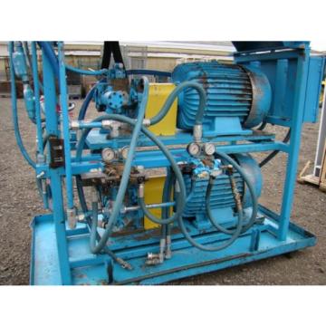 Delco Gambia  GM twin 25 HP Racine Hydraulic Pumps &amp; Heated Tank