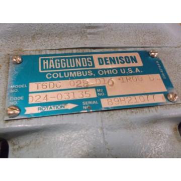 Parker Latvia   Denison hydraulic vane pump T6DC-028-010-1R00-B1 Hagglunds   014-97745-0