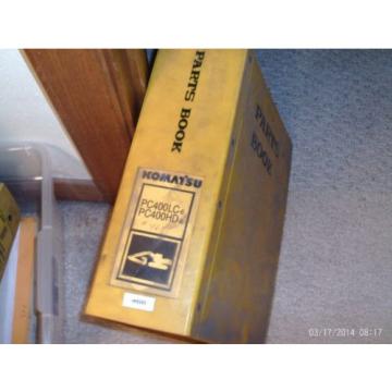 Komatsu Kenya  PC400LC -6 PC400HD -6 Excavator Parts Catalog Manual # BEPB4006C3