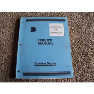 Komatsu Cuba  Dresser 221 263 291 301 Diesel Engines Factory Service Shop Manual