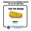 (1) Lebanon  175-78-31230 KOMATSU STYLE RIPPER TOOTH W/ 175-78-21810 PIN