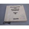 KOMATSU Egypt  Specification Application HANDBOOK Manual 14th EDITION 1992