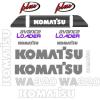 Komatsu Faroe Islands  Decals for Backhoes, Wheel Loaders, Dozers, Mini-excavators, and Dumps #6 small image