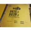 Komatsu Colombia  D87E-2 D87P-2 Bulldozer Repair Shop Manual #1 small image