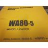 Komatsu Guam  WA80-5 Wheel Loader Operation &amp; Maintenance Manual #1 small image