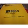 Komatsu Kenya  WA900-3 Wheel Loader Operation &amp; Maintenance Manual s/n 50009 &amp; Up #1 small image