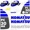 Komatsu Faroe Islands  Decals for Backhoes, Wheel Loaders, Dozers, Mini-excavators, and Dumps #1 small image