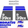 Komatsu Faroe Islands  Decals for Backhoes, Wheel Loaders, Dozers, Mini-excavators, and Dumps #2 small image