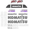 Komatsu Faroe Islands  Decals for Backhoes, Wheel Loaders, Dozers, Mini-excavators, and Dumps #4 small image