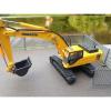 Oxford Ecuador  76KOM001 Komatsu PC340 Stand Boom Excavator Yellow 1:76 Scale #1 small image