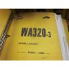 Komatsu French Guiana  WA320-3 Wheel Loader Repair Shop Manual #1 small image