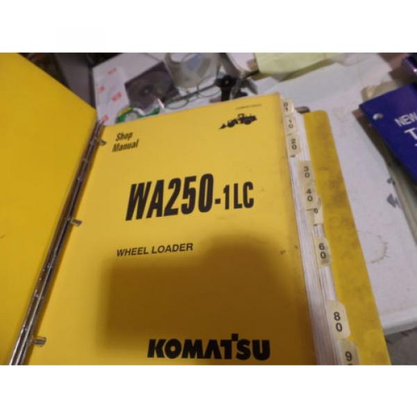 KOMATSU China  WA250-1LC WHEEL LOADER SHOP MANUAL S/N A65001 &amp; UP #2 image