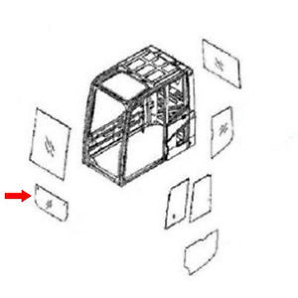 22B-54-16150 Latvia  Lower Door Glass For Komatsu Excavator PC228USLC-3-KU #1 image