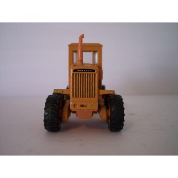 VINTAGE India  DIAPET KOMATSU GD605A MOTOR GRADER 1:50 SCALE ORANGE VERSION (T-74) NBOX #3 image