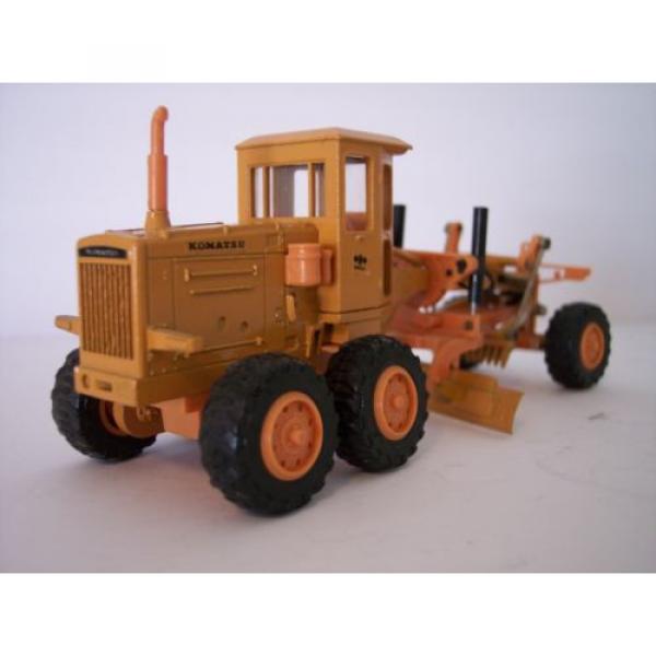 VINTAGE India  DIAPET KOMATSU GD605A MOTOR GRADER 1:50 SCALE ORANGE VERSION (T-74) NBOX #4 image