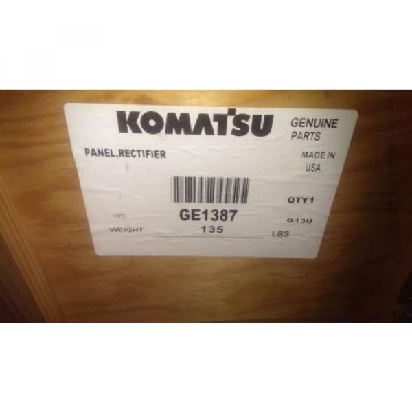 New Comoros  Komatsu IGBT Panel Rectifier GE1387 / 17FM792A2 #1 image