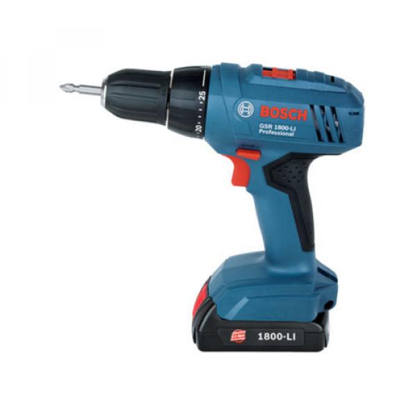 New Greece Cordless Drill Driver GSR 1800-LI Professional Li-ion Bosch 220V. #1 image