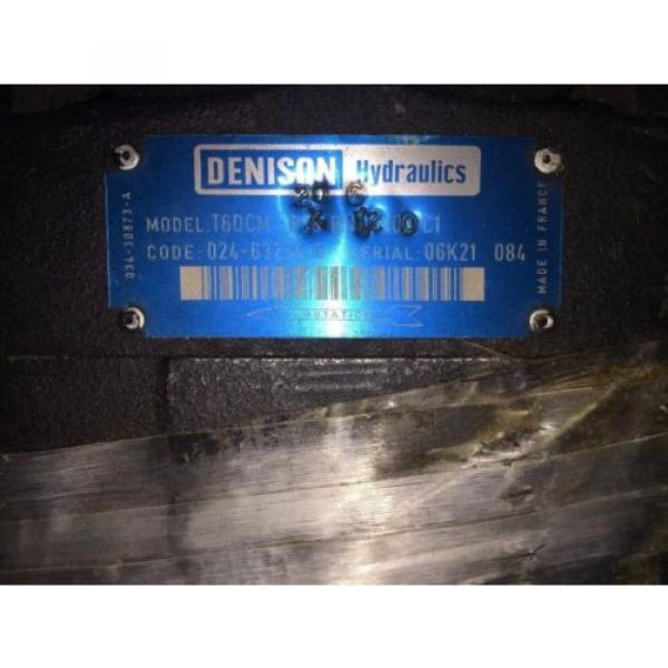 Denison Ireland  Hydraulics Pump T6DCM B20 B6 R00C1 #2 image