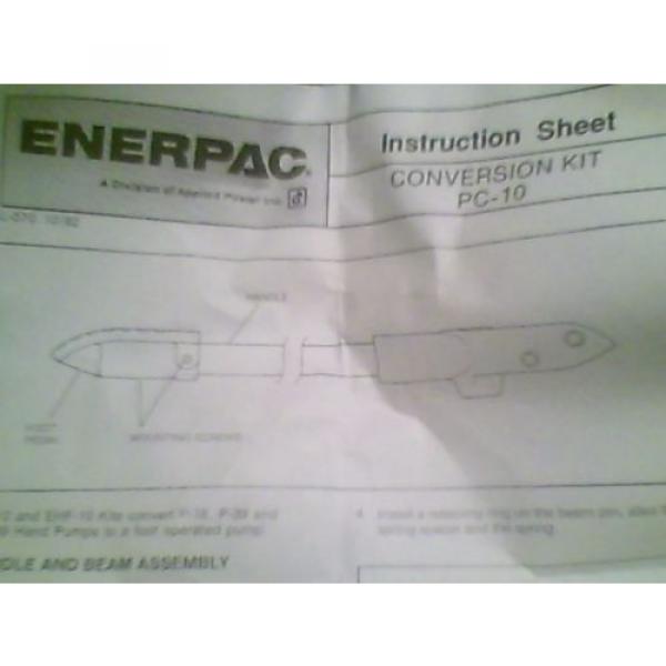 ENERPAC Kyrgyzstan  PC-10 FOOT PUMP ADAPTOR KIT #2 image