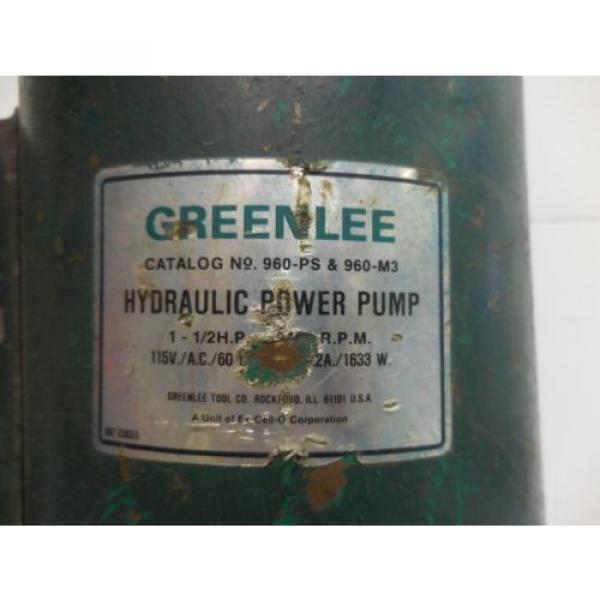 RX-361, Falkland Islands  GREENLEE ELECTRIC HYDRAULIC POWER PUMP MODEL 960 #10 image