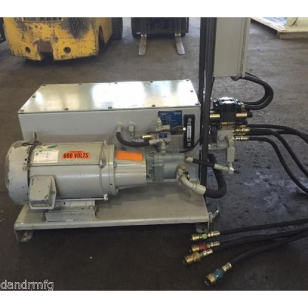 CPI Greece AUTOMATION HYDRAULIC POWER PACK 3,000 PSI 30 GAL 5.0 GPM@1750 RPM 575 60 AMP #2 image