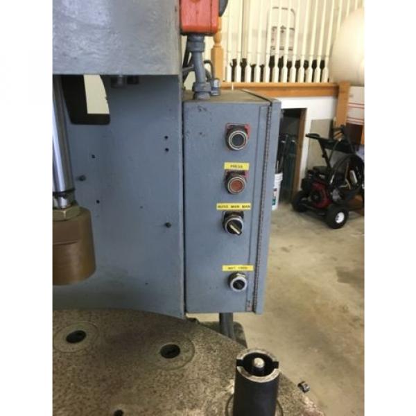 Rotary C Frame Press Air-Hydraulic Press, Index table,Multi Press, Denison Press #4 image