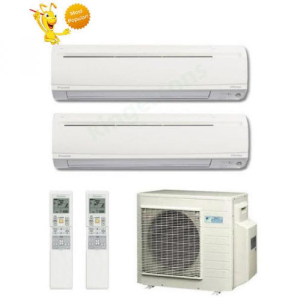 9000 Guyana  + 18000 Btu Daikin Dual Zone Ductless Wall Mount Heat Pump Air Conditioner #1 image