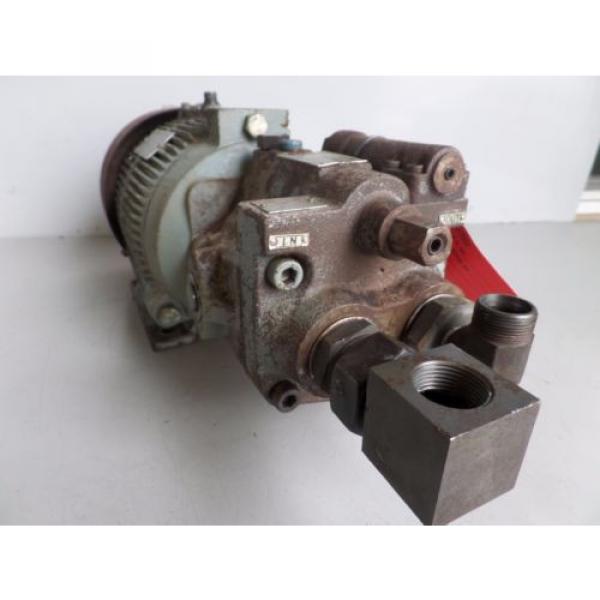 MORI India  SEIKI DAIKIN MOTOR M15A1-3-30 PUMP V15 A1R-40 MORI SEIKI SL-5 LOT#1977M #2 image