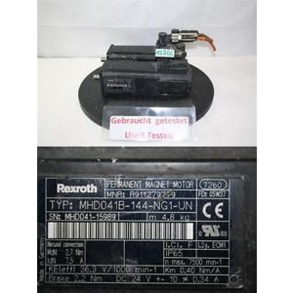 Rexroth Equatorial Guinea  MHD041B-144-NG1 UN servo motor R911279779 #1 image