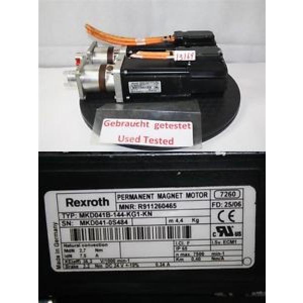 Rexroth Gibraltar  MKD041B-144-KG1-KN SERVO MOTOR SERVO MOTOR #1 image