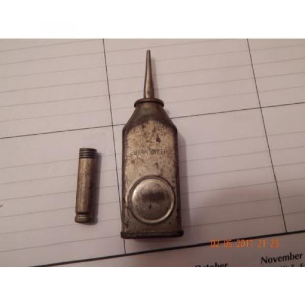 oil Lao People's Republic  can with thumb pump small oiler cushman amp; denison star oiler gunsmith tool #1 image