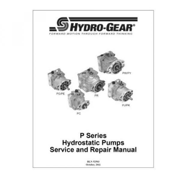 Pump Cameroon  PG-1JBC-DY1X-XXXX/482638/482512/482326/BDP-10A-317 HYDRO GEAR OEM FOR TRANS #1 image