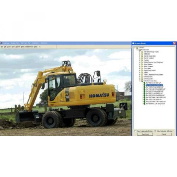 KOMATSU Gambia  CONSTRUCTION ELECTRONIC PARTS CATALOG 2015 EPC #1 image