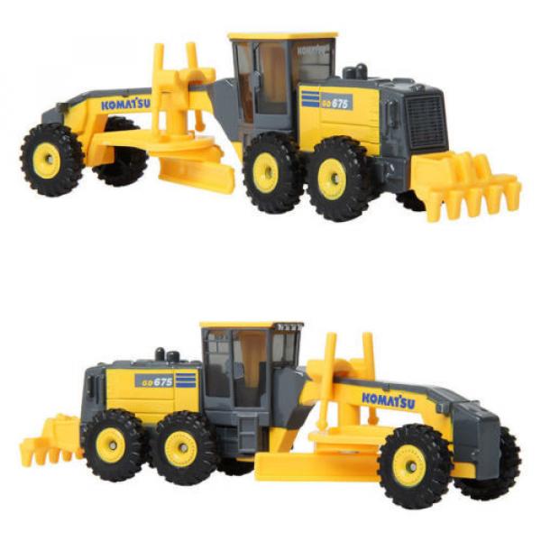 TAKARA Colombia  TOMY TOMICA 140 KOMATSU MOTOR GRADER GD675-6 / MINICAR TOY #2 image