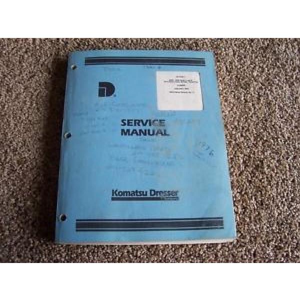 Komatsu Colombia  Dresser 2400- 2500 A B Wheel Tractor Chassis Factory Service Shop Manual #1 image