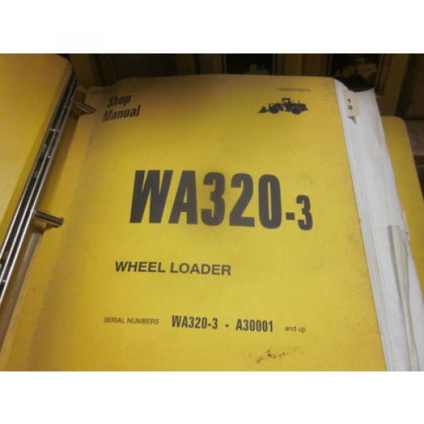 Komatsu French Guiana  WA320-3 Wheel Loader Repair Shop Manual #1 image