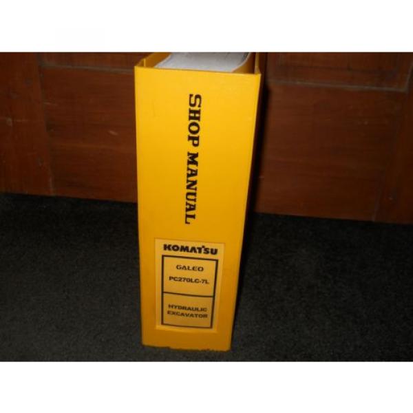 Komatsu Equatorial Guinea  PC270LC-7L shop manual A86001 up #1 image